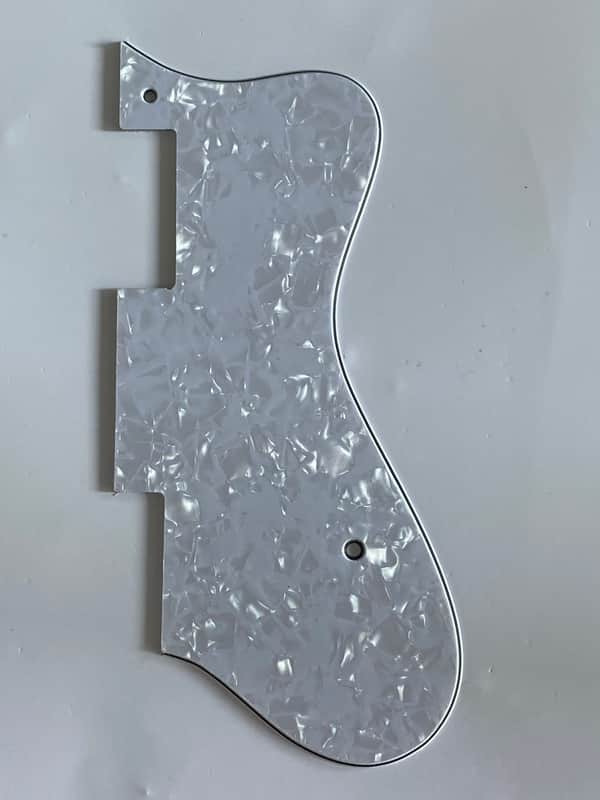 New Fits Epiphone Dot Style Guitar pickguard,4 Ply White Pearl image 1