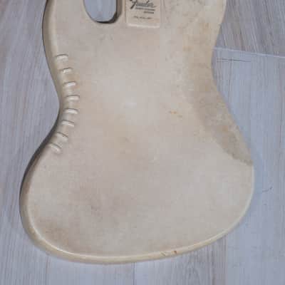 Fender  Jazz Bass factory optional Body-Guard 1963  White image 1