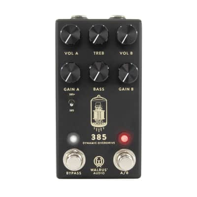Walrus Audio 385 MKII Dynamic Overdrive FX Black - Distortion for Guitars image 1