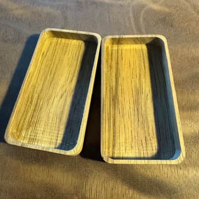 Guilford Black Limba Humbucker Pickup Cover Set image 2