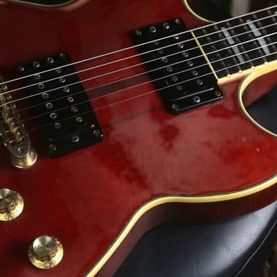 Yamaha SG-1500, Made in Japan 1980s - Persimmon Red image 12