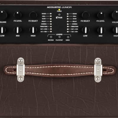 Mint Fender Acoustic Junior 1x8" Speaker Acoustic Guitar & Mic Combo Amplifier - NEW image 3