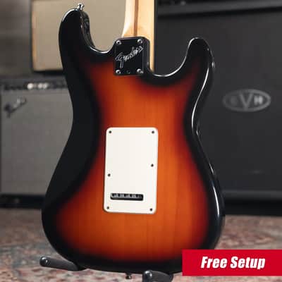Fender 1996 American Standard Stratocaster Left-Handed Brown Sunburst with Hardshell Case - Used image 2