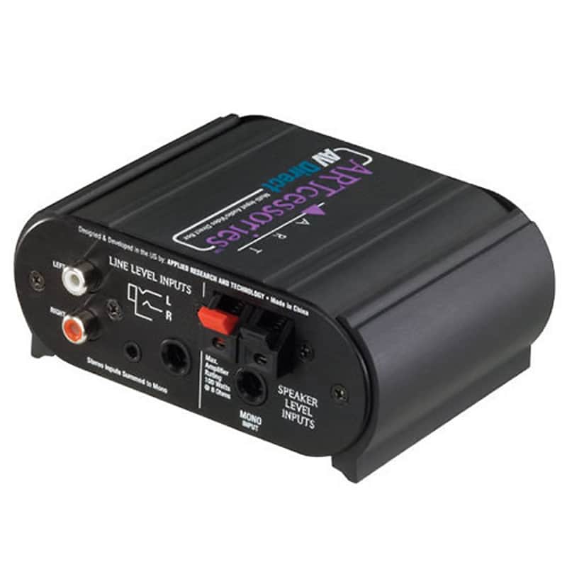 ART AV Direct - Multi-Input Audio/Video Direct Box - Open Box/Demo image 1