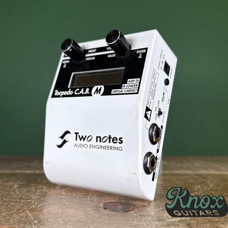 Two Notes Torpedo C.A.B. M Speaker Simulator / Amp DI 2019 - White image 1