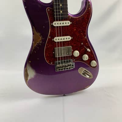 LsL Instruments Saticoy 22 Classic S Purple Sparkle Heavy Age Relic HSS - Brand New with case image 12