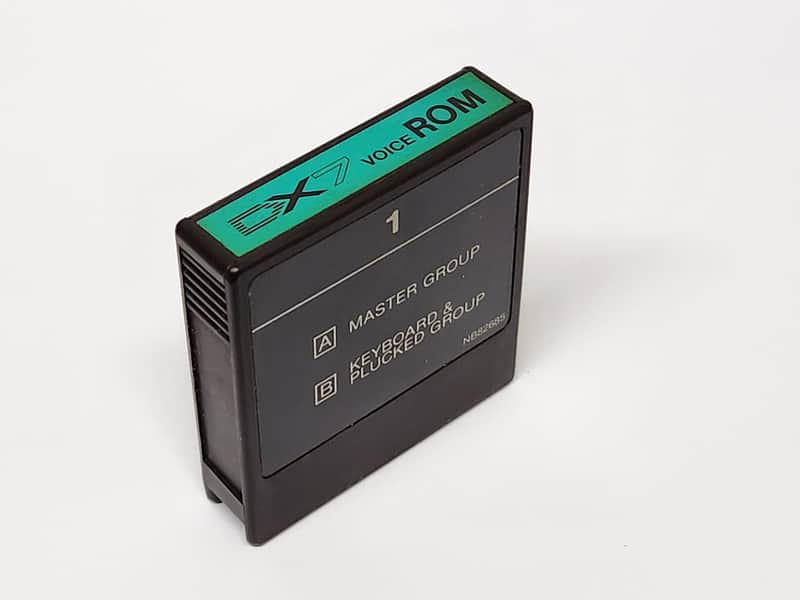 YAMAHA DX7 SYNTHESIZER VOICE ROM #1 Cartridge image 1