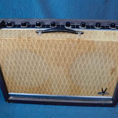 Silvertone 1396 Twin Twelve 1959 Gray /silver speckles image 1