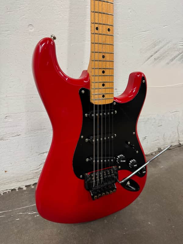 Squier MIJ Contemporary Stratocaster Fender w Kahler Spyder Torino Red image 1