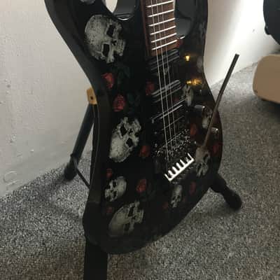 ESP LTD M-200SR Skulls and Roses Electric Guitar | Reverb