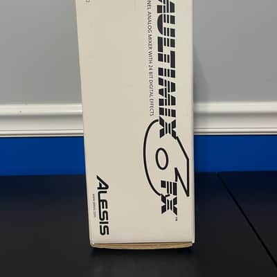 Alesis MultiMix 6 FX 6-Channel Mixer with Effects 2000s - White/Silver - Complete with Box and Inserts image 9