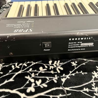 Kurzweil SP6 88-Key Digital Stage Piano 2010s - Black image 4