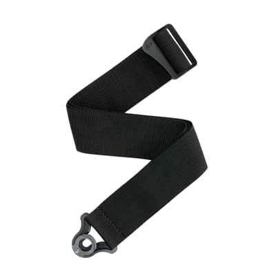 D'Addario PWSAL400 Auto Lock Guitar Strap, Black image 1
