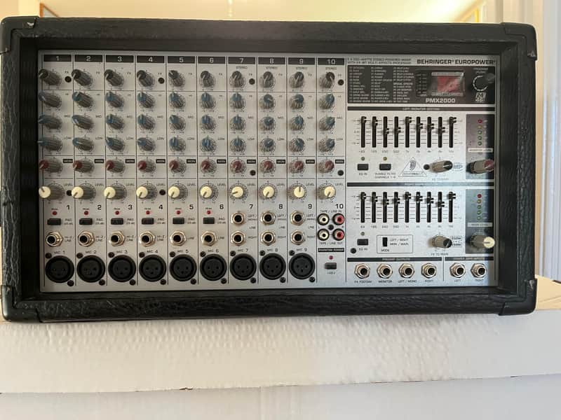 Behringer Europower PMX2000 PA Amp/Mixer | Reverb