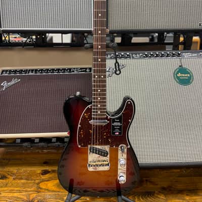 Fender American Professional II Telecaster with Rosewood Fretboard 3-Color Sunburst image 1