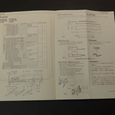 Roland HP-600/700/800 Service Notes  / Manual [Three Wave Music] image 2