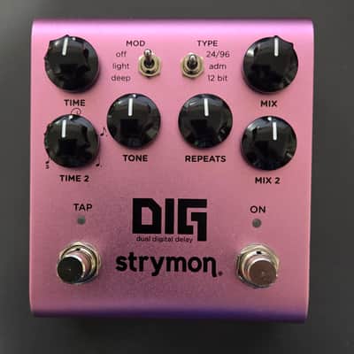 Strymon DIG Dual Digital Delay V2 2022 - Present - Pink image 2