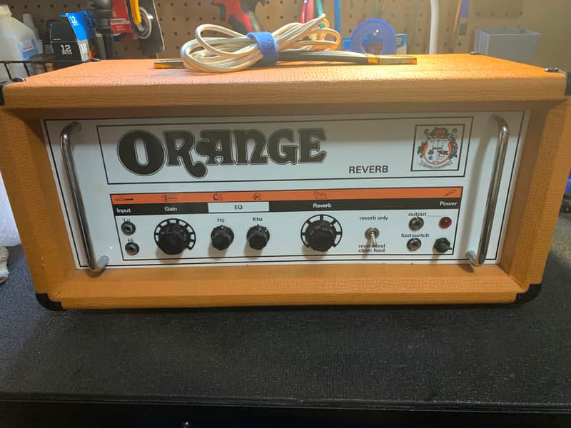 RARE!!!! 1976 Orange Reverb unit image 1