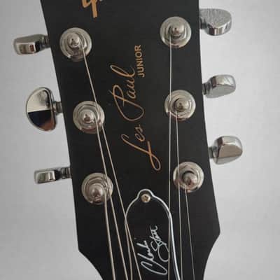 ROCK!! Gibson Charlie Starr Les Paul Junior 2024 - Dark Walnut image 5