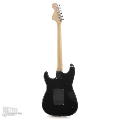 Squier Stratocaster Black Sparkle signed by U2 image 5
