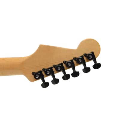 D'addario Auto Trim 6 In Line Right Handed Tuning Machines Black image 3