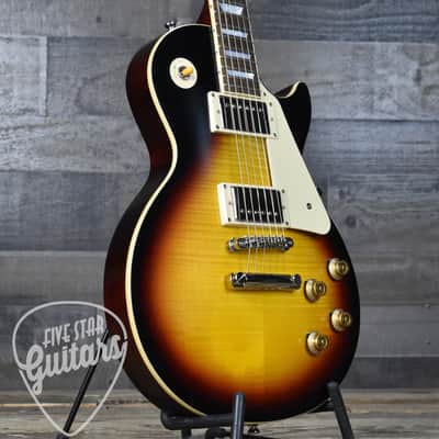 Pre-Owned Epiphone '59 Les Paul - Tobacco Sunburst with Hard Shell Case image 10