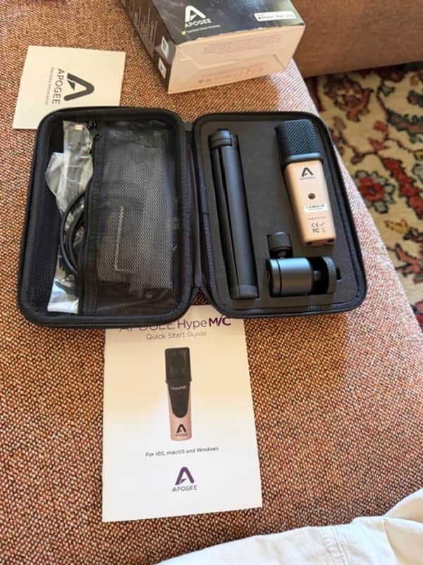 Apogee HypeMiC Cardioid USB Microphone 2019 - 2020 - Black / Champagne image 1