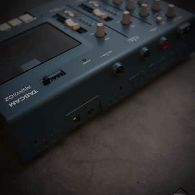 Serviced TASCAM Porta 02 mkII Ministudio (New Belts) 2000s - Blue image 14