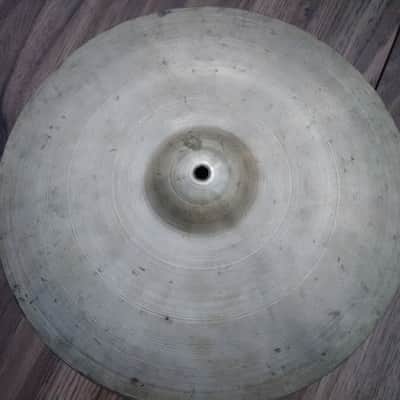 Zildjian Avedis 14" Trans Stamp T3  Hi Hat pair - early 1950's - THIN 650/689 g image 3