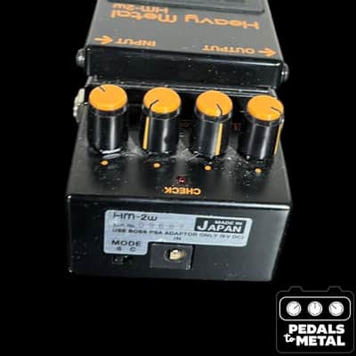 Boss HM-2W Heavy Metal Waza Craft 2021 - Present - Black - X16154 image 3