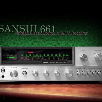 SANSUI 661 Classic Vintage Stereo AM/FM Receiver image 1