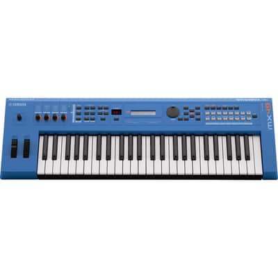 Yamaha MX49BU 49-Key Synthesizer Controller - Blue - Mint, Open Box - Used image 3