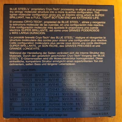 Dean Markley 2556 Blue Steel Electric Guitar Strings .010 - .046 Regular NEW image 2