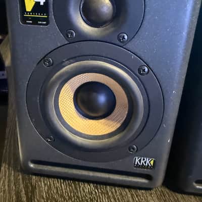 KRK V4 Series 2 2-Way 4" Active Studio Monitors (Pair) 2006 - 2007 - Black image 2