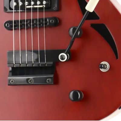 BLACK VIBROLA - Gibson USA Made OEM Short Maestro Vibrola Tremolo Tailpiece Fits SG, ES, V, Firebird Guitars image 1