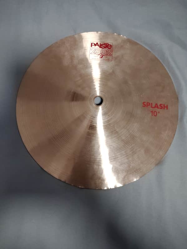 Paiste 10" 2002 Splash Cymbal 1980 - Present - Traditional image 1