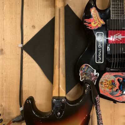 George Lynch Owned Fender 1974 Hardtail Strat w/video image 4