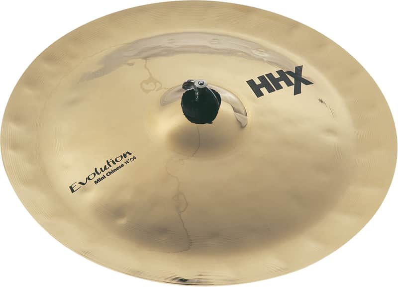 Sabian 14" HHX Evolution Mini Chinese Brilliant Finish image 1