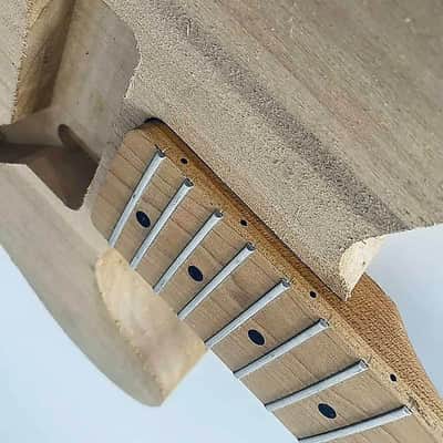 Harley Benton Roasted Maple Tele Style Guitar Neck with Poplar Wood Body image 6