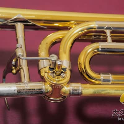 Vincent Bach 42B GL 1987 Large Bore Tenor Bass Trombone image 3