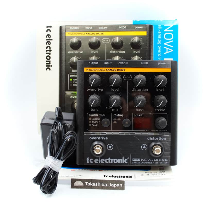 TC Electronic NDR-1 Nova Drive With Original Box Power Supply Guitar Effect Pedal 9293997 image 1