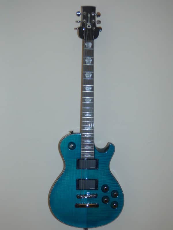 Charvel Desolation DS-2 ST Electric Guitar - Transparent Blue