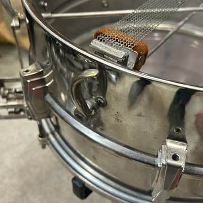 Ludwig&Ludwig Silver Anniversary 6 1/2 X 14" Snare Drum (TL-416) 1936 - Nickle Over Brass (NOB) image 11