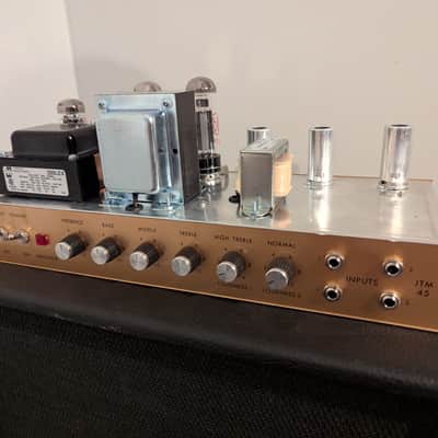JTM45 clone 50 Watt EL34 Head (w/ tubes) image 1