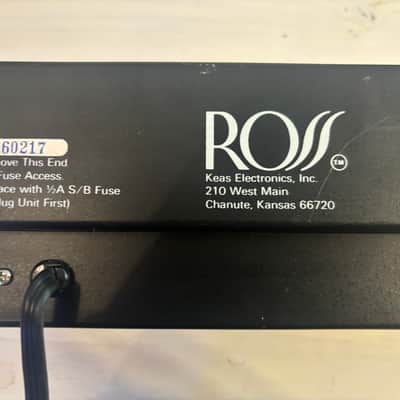 ROSS 15 Band 2 Channel Graphic EQ, Rack Mount Type Vintage image 6