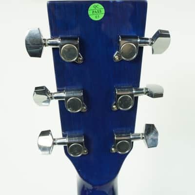 R.W. JAMESON ACOUSTIC ELECTRIC Acoustic Guitar Blue image 5