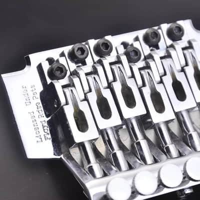 Licensed Floyd Rose Guitar Bridge Tremolo System in Chrome image 2