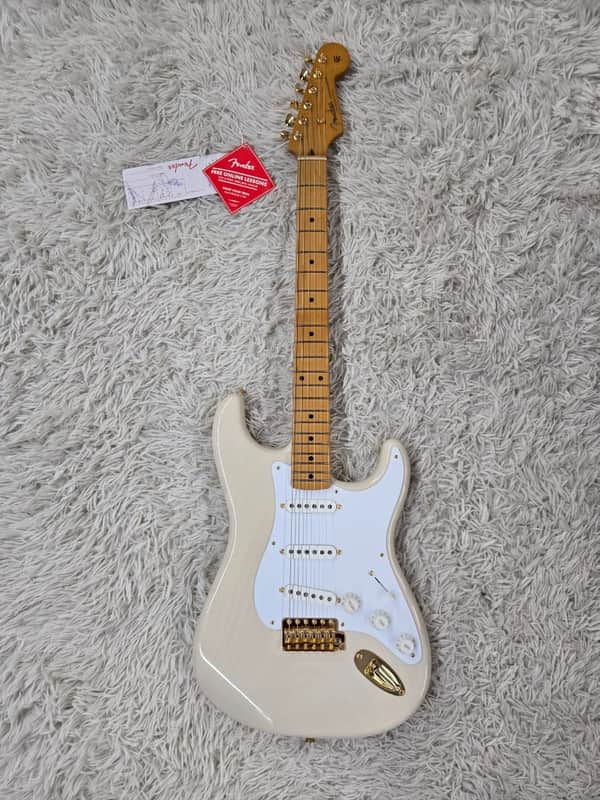 Fender Ltd Edition Vintera III Late '50s Stratocaster, Maple board, White Blonde image 1