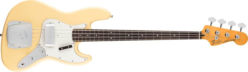 FENDER - Limited Edition Laura Lee Jazz Bass  Rosewood Fingerboard  Vintage White - 0142930341 image 1