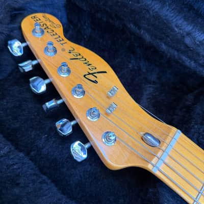 2011 Fender American Vintage '72 Telecaster Custom Maple Fingerboard 3-Tone Sunburst image 9